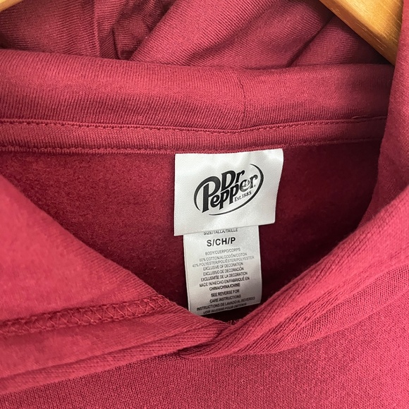 Dr. Pepper Double-Sided Graphic Hoodie Sweatshirt Women’s Small - Picture 6 of 10